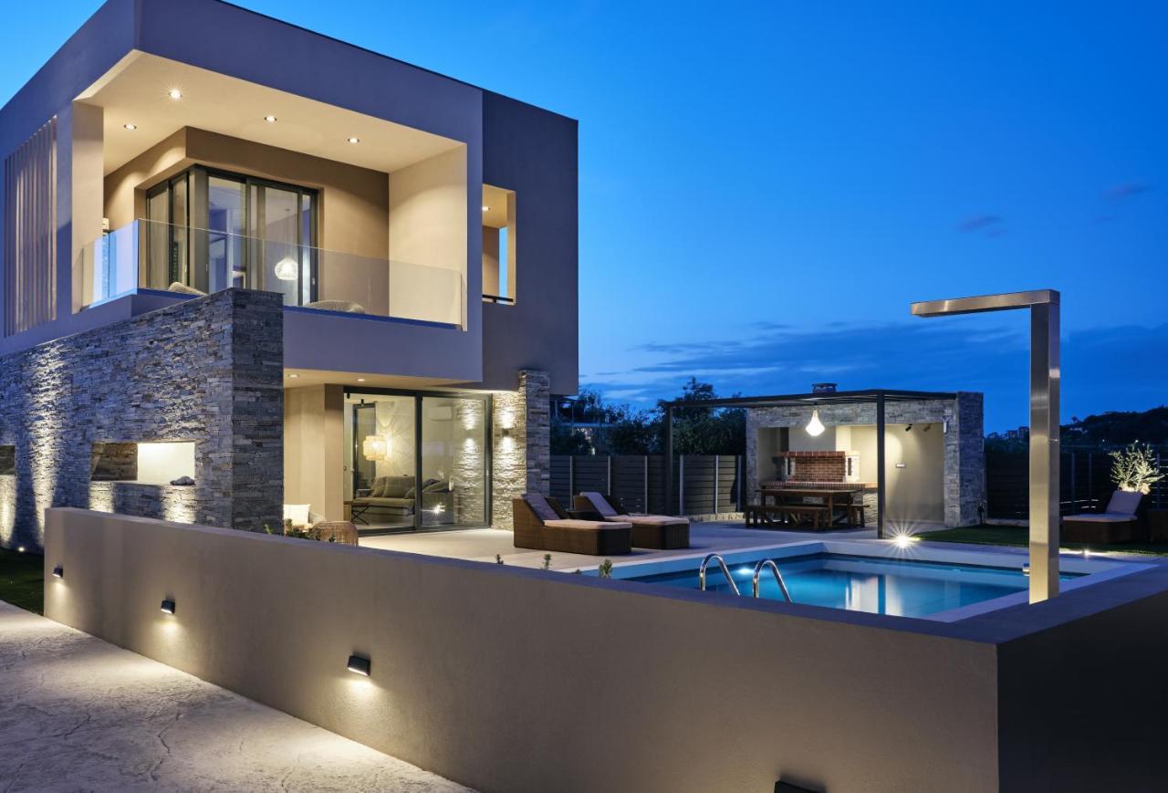 Aguacate Glafki With Heated Private Swimming Pool Villa Ciliví Kültér fotó